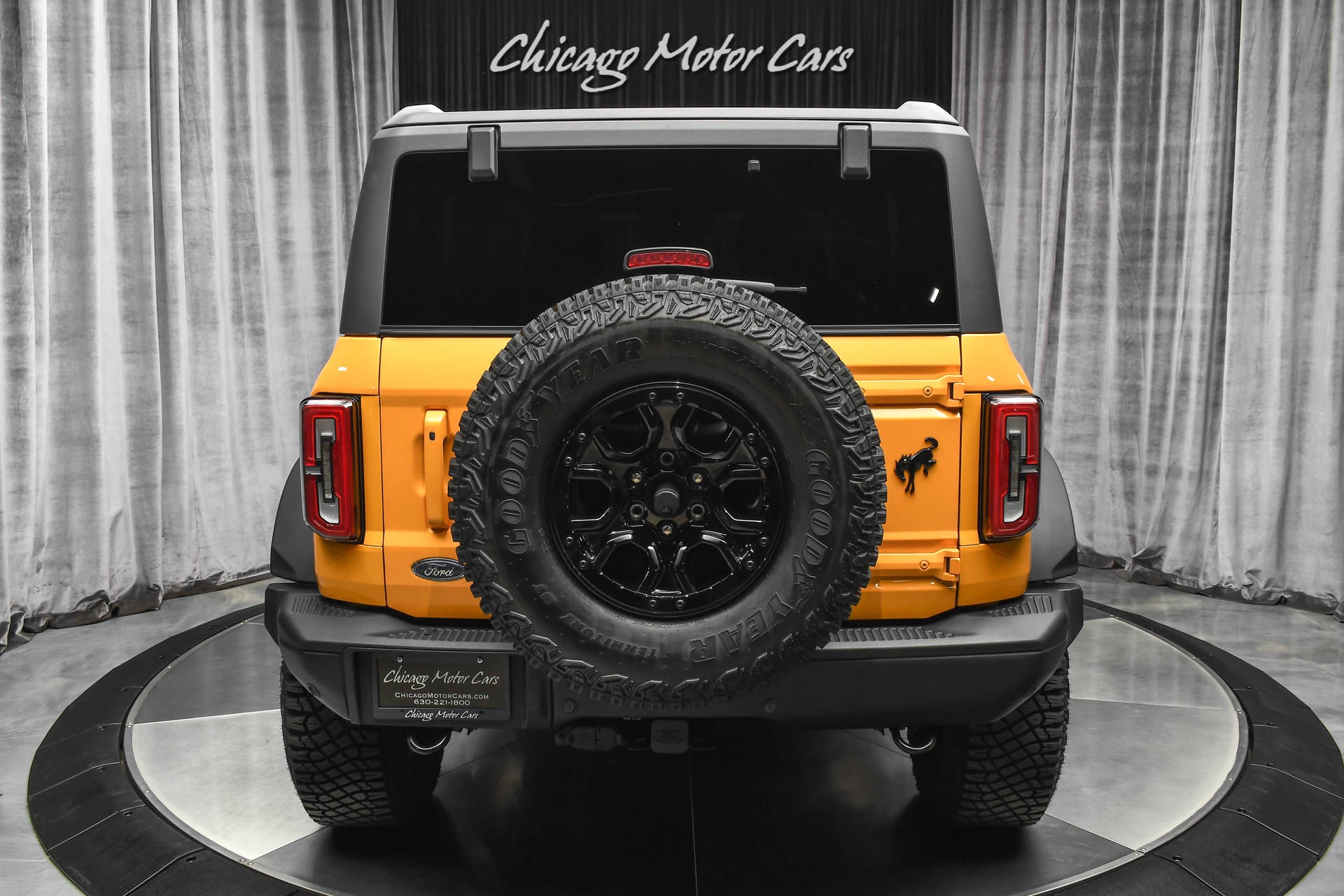 Used 2021 Ford Bronco First Edition Advanced 4X4 SUV Cyber Orange Metallic 2 Door LOADED For 