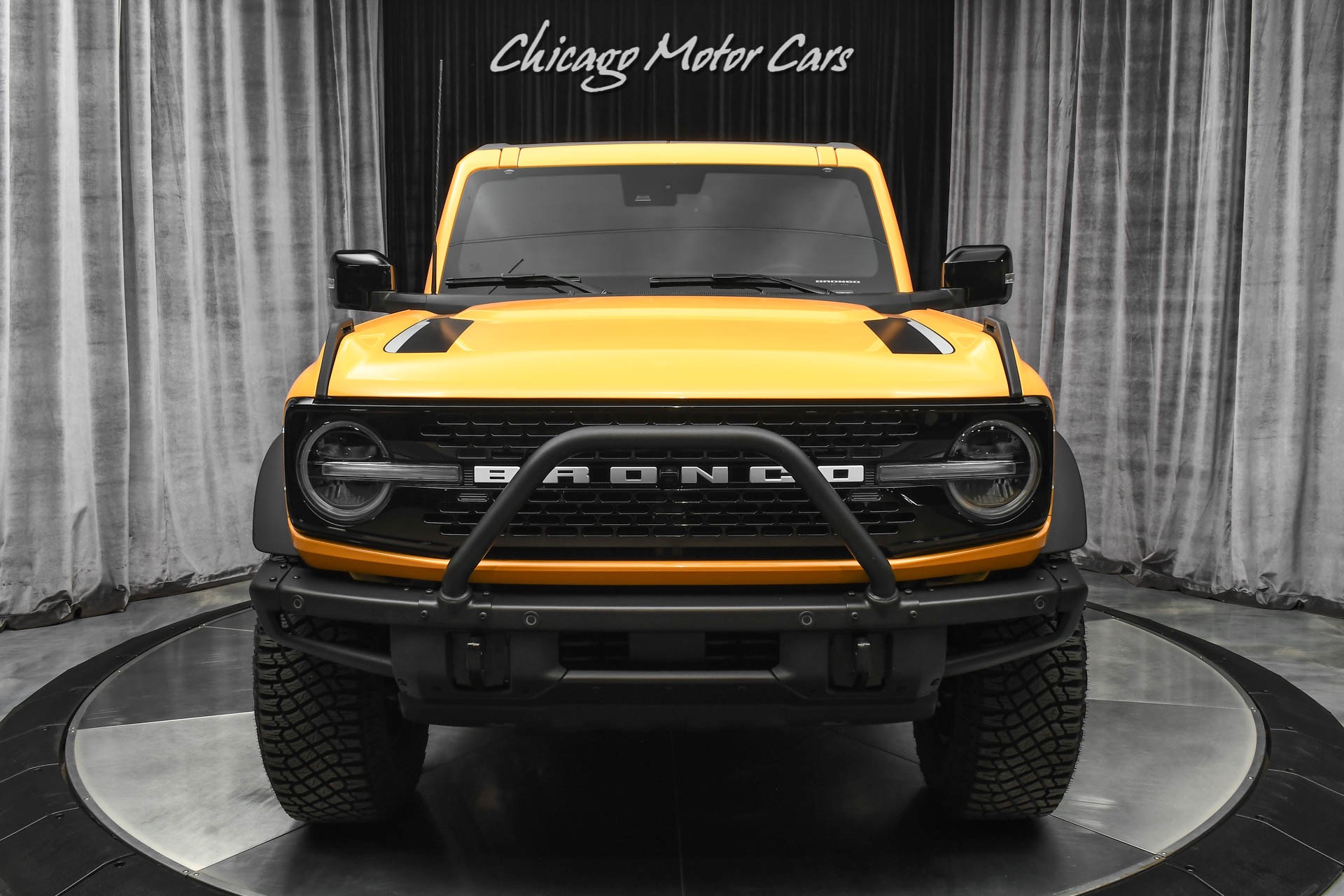 Used 2021 Ford Bronco First Edition Advanced 4X4 SUV Cyber Orange Metallic 2 Door LOADED For 