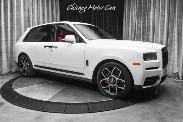 Used 2022 Rolls-Royce Cullinan Black Badge Shooting Star Headliner! HOT Spec! LOADED! Red Interior! for sale Sold at Chicago Motor Cars in West Chicago IL 60185 6