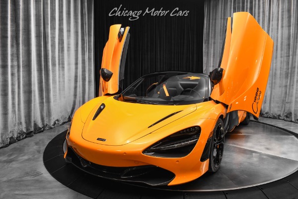 Used 2020 McLaren 720S Spider Performance Convertible MCLAREN ORANGE! CICIO BUILD WITH 900HP!! for sale Sold at Chicago Motor Cars in West Chicago IL 60185 2