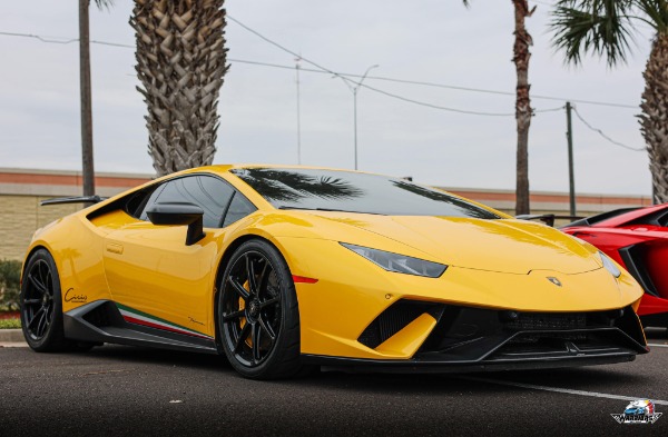 Used 2018 Lamborghini Huracan LP640-4 Performante Only 6900 Miles Cicio Performance C1200 Package Over $200k+ in Upgrades! for sale Sold at Chicago Motor Cars in West Chicago IL 60185 2