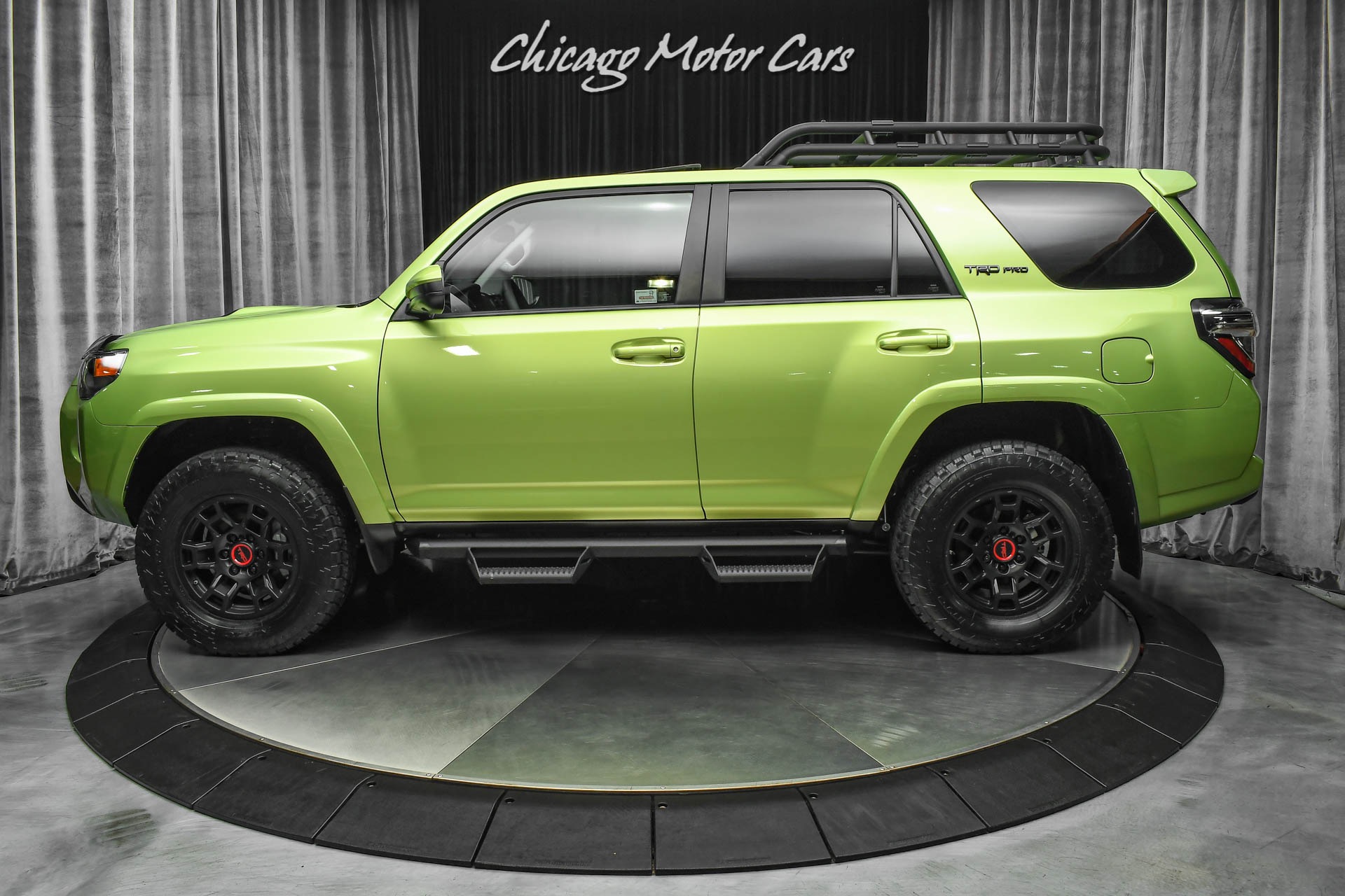 Used-2022-Toyota-4Runner-TRD-Pro-SUV-ONLY-850-Miles-Lime-Rush-Top-of-the-Line-Model-HUGE-MSRP