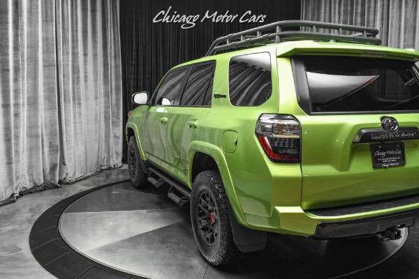 Used-2022-Toyota-4Runner-TRD-Pro-SUV-ONLY-850-Miles-Lime-Rush-Top-of-the-Line-Model-HUGE-MSRP