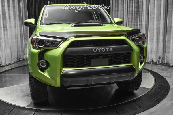 Used-2022-Toyota-4Runner-TRD-Pro-SUV-ONLY-850-Miles-Lime-Rush-Top-of-the-Line-Model-HUGE-MSRP