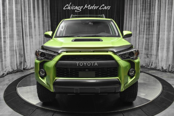 Used-2022-Toyota-4Runner-TRD-Pro-SUV-ONLY-850-Miles-Lime-Rush-Top-of-the-Line-Model-HUGE-MSRP