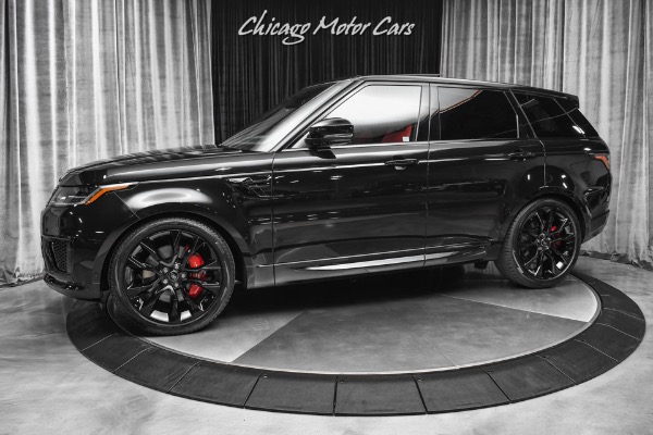 Used 2022 Land Rover Range Rover Sport HST 4WD SUV ONLY 95 Miles! HOT Color Combo! Rear Seat Convenience! LOADED! for sale Sold at Chicago Motor Cars in West Chicago IL 60185 1