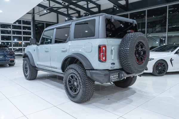 Used-2021-Ford-Bronco-First-Edition-Advanced-4X4-SUV-Cactus-Gray-wBeadlock-17-Wheels