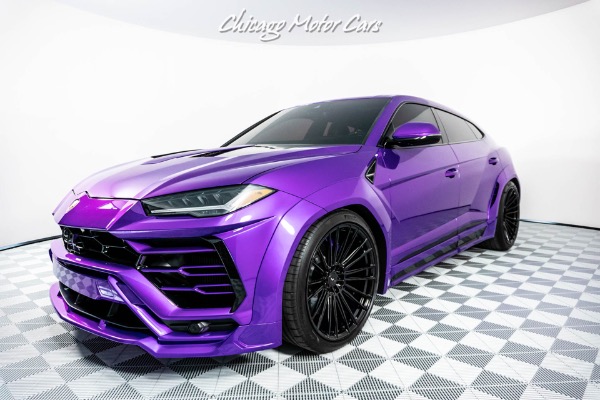 Used 2022 Lamborghini Urus Novitec Widebody KIT! full ppf! RARE VIOLA PARSIFAE LOADED!! for sale Sold at Chicago Motor Cars in West Chicago IL 60185 2