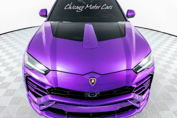 Used 2022 Lamborghini Urus Novitec Widebody KIT! full ppf! RARE VIOLA PARSIFAE LOADED!! for sale Sold at Chicago Motor Cars in West Chicago IL 60185 5