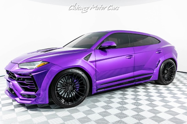 Used 2022 Lamborghini Urus Novitec Widebody KIT! full ppf! RARE VIOLA PARSIFAE LOADED!! for sale Sold at Chicago Motor Cars in West Chicago IL 60185 1
