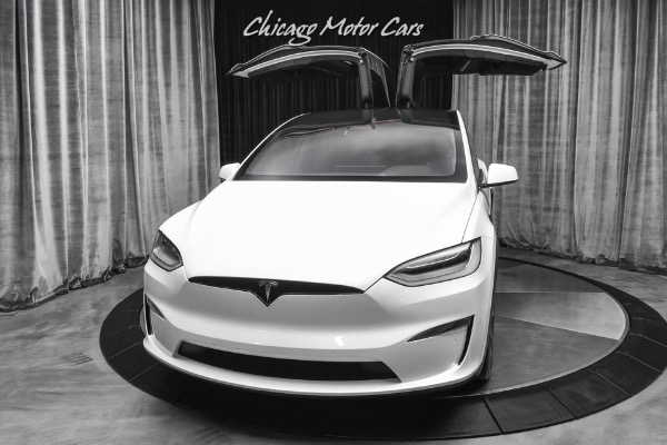 Used 2022 Tesla Model X Plaid SUV ONLY 800 Miles! FULL Self Driving Capability! Worlds Quickest SUV for sale Sold at Chicago Motor Cars in West Chicago IL 60185 2