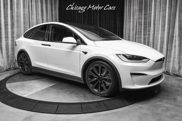 Used 2022 Tesla Model X Plaid SUV ONLY 800 Miles! FULL Self Driving Capability! Worlds Quickest SUV for sale Sold at Chicago Motor Cars in West Chicago IL 60185 6