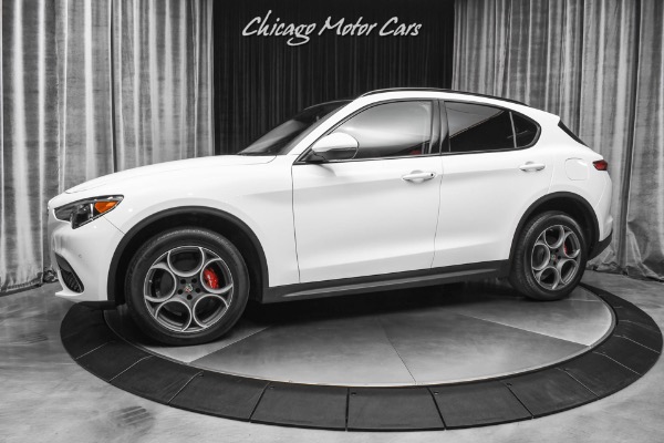 Used 2019 Alfa Romeo Stelvio Sport AWD SUV Sport Pkg! 3D Navigation Pkg! Cold Weather Pkg! LOADED! for sale Sold at Chicago Motor Cars in West Chicago IL 60185 1