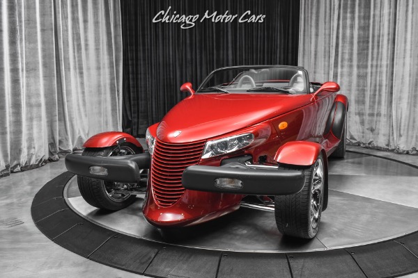 Used 2002 Chrysler Prowler Convertible ONLY 13K Miles! RARE Candy Red Paint! Collectable! for sale Sold at Chicago Motor Cars in West Chicago IL 60185 2