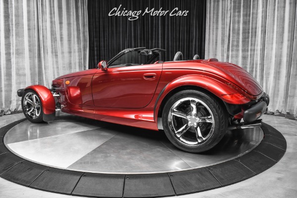 Used 2002 Chrysler Prowler Convertible ONLY 13K Miles! RARE Candy Red Paint! Collectable! for sale Sold at Chicago Motor Cars in West Chicago IL 60185 3