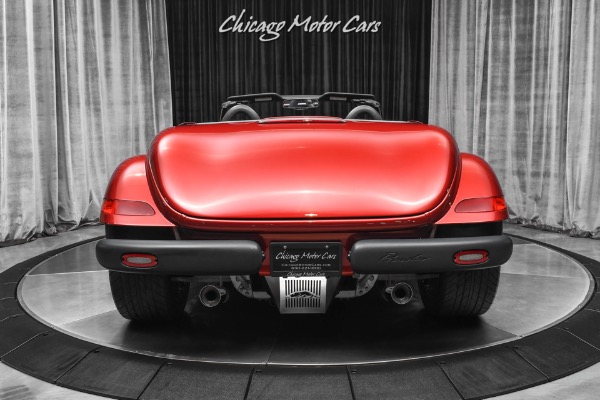 Used 2002 Chrysler Prowler Convertible ONLY 13K Miles! RARE Candy Red Paint! Collectable! for sale Sold at Chicago Motor Cars in West Chicago IL 60185 4