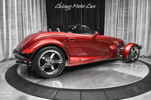 Used 2002 Chrysler Prowler Convertible ONLY 13K Miles! RARE Candy Red Paint! Collectable! for sale Sold at Chicago Motor Cars in West Chicago IL 60185 5