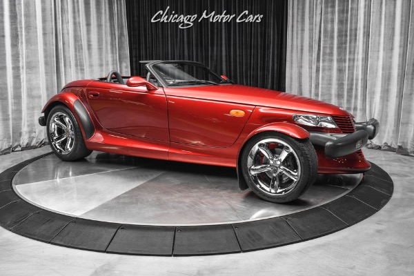 Used 2002 Chrysler Prowler Convertible ONLY 13K Miles! RARE Candy Red Paint! Collectable! for sale Sold at Chicago Motor Cars in West Chicago IL 60185 6
