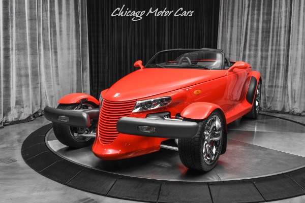 Used 1999 Plymouth Prowler Convertible ONLY 6K Miles! Modern Day Hot-Rod! RARE! Collectable! for sale Sold at Chicago Motor Cars in West Chicago IL 60185 2