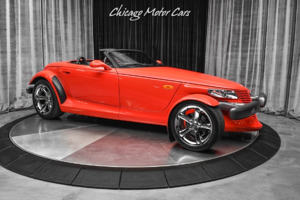 Used 1999 Plymouth Prowler Convertible ONLY 6K Miles! Modern Day Hot-Rod! RARE! Collectable! for sale Sold at Chicago Motor Cars in West Chicago IL 60185 6