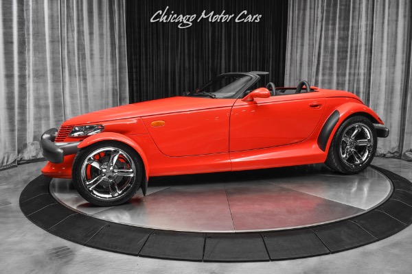 Used 1999 Plymouth Prowler Convertible ONLY 6K Miles! Modern Day Hot-Rod! RARE! Collectable! for sale Sold at Chicago Motor Cars in West Chicago IL 60185 1