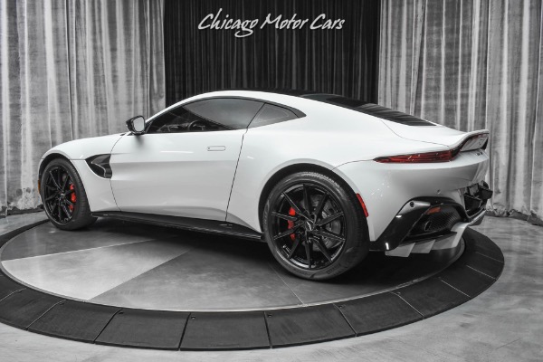 Used 2019 Aston Martin Vantage V8 Coupe LOW Miles! Amazing White Stone Exterior! Serviced! LOADED for sale Sold at Chicago Motor Cars in West Chicago IL 60185 3