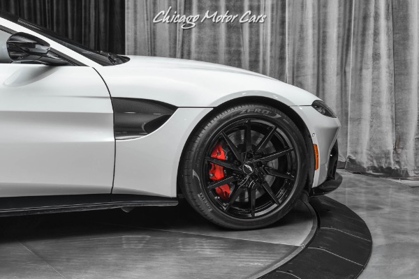 Used-2019-Aston-Martin-Vantage-V8-Coupe-LOW-Miles-Amazing-White-Stone-Exterior-Serviced-LOADED