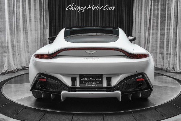 Used 2019 Aston Martin Vantage V8 Coupe LOW Miles! Amazing White Stone Exterior! Serviced! LOADED for sale Sold at Chicago Motor Cars in West Chicago IL 60185 4