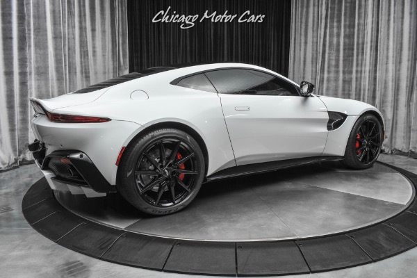 Used 2019 Aston Martin Vantage V8 Coupe LOW Miles! Amazing White Stone Exterior! Serviced! LOADED for sale Sold at Chicago Motor Cars in West Chicago IL 60185 5