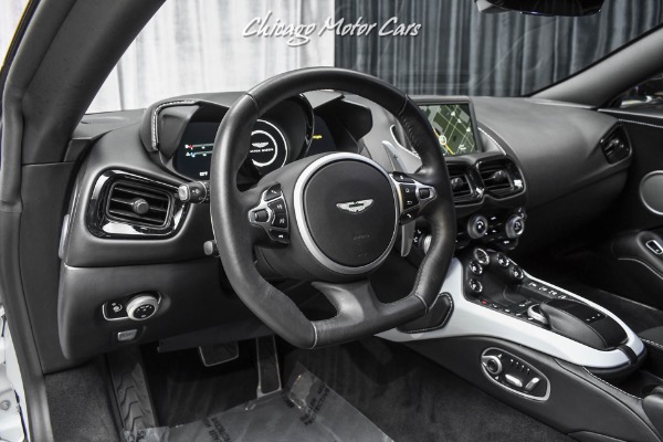 Used-2019-Aston-Martin-Vantage-V8-Coupe-LOW-Miles-Amazing-White-Stone-Exterior-Serviced-LOADED