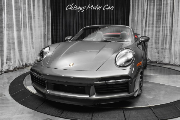 Used 2022 Porsche 911 Turbo S Cabriolet Convertible ONLY 1K Miles! Front PPF! LOADED Amazing Spec for sale Sold at Chicago Motor Cars in West Chicago IL 60185 2