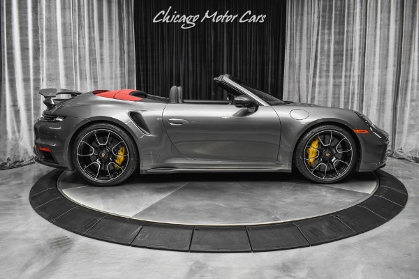 Used-2022-Porsche-911-Turbo-S-Cabriolet-Convertible-ONLY-1K-Miles-Front-PPF-LOADED-Amazing-Spec