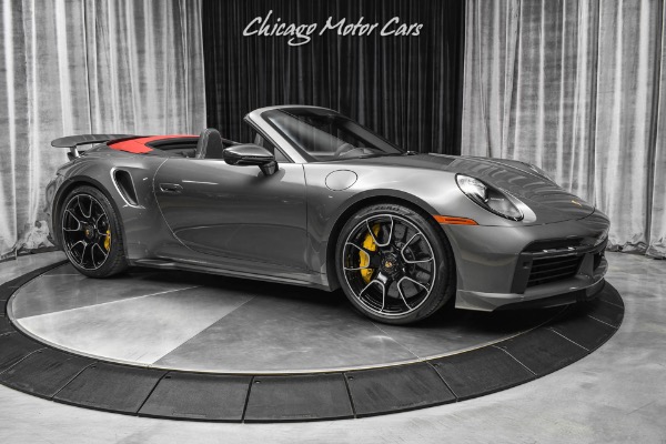 Used 2022 Porsche 911 Turbo S Cabriolet Convertible ONLY 1K Miles! Front PPF! LOADED Amazing Spec for sale Sold at Chicago Motor Cars in West Chicago IL 60185 6