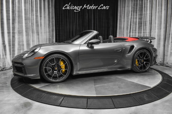 Used 2022 Porsche 911 Turbo S Cabriolet Convertible ONLY 1K Miles! Front PPF! LOADED Amazing Spec for sale Sold at Chicago Motor Cars in West Chicago IL 60185 1