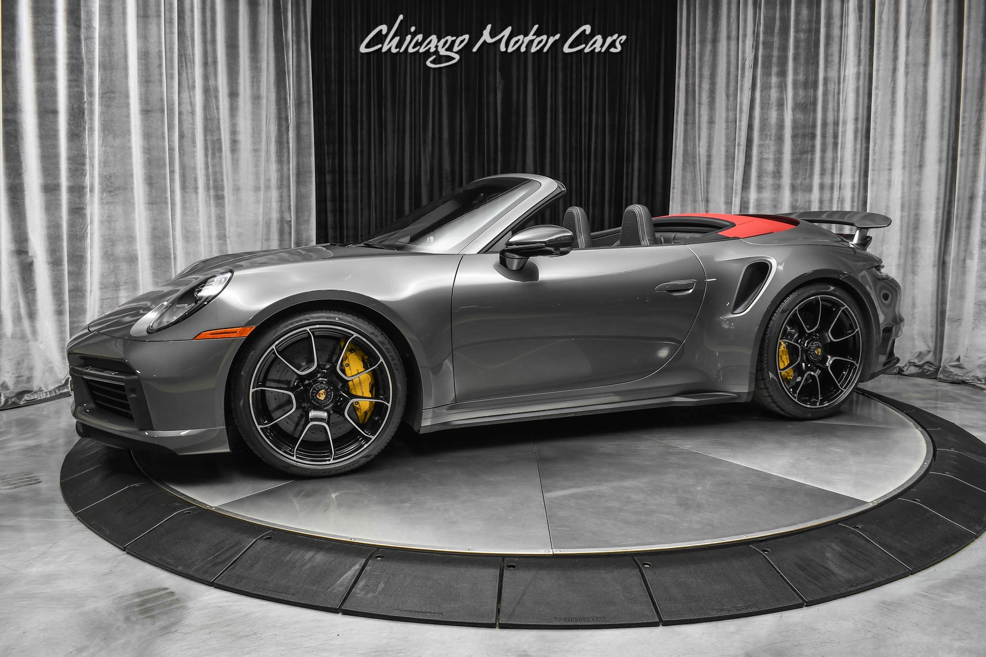 Used-2022-Porsche-911-Turbo-S-Cabriolet-Convertible-ONLY-1K-Miles-Front-PPF-LOADED-Amazing-Spec