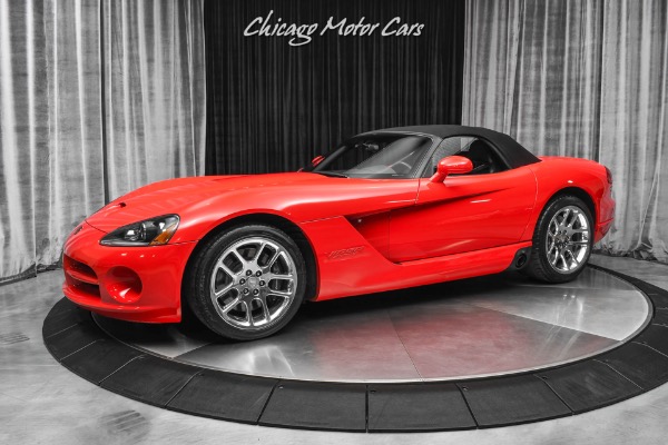 Used-2003-Dodge-Viper-SRT-10-Convertible-ONLY-19K-Miles-HOT-Color-Serviced-Incredible-Example