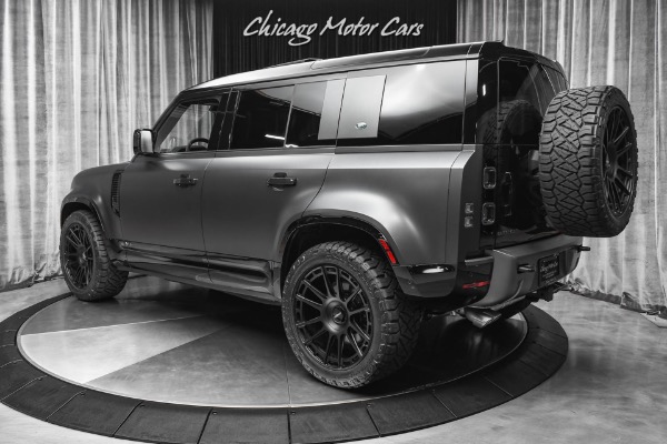 Used 2023 Land Rover Defender 110 Carpathian Edition SUV 22 Rotiform Wheels! Nitto Ridge Grappler Tires! for sale Sold at Chicago Motor Cars in West Chicago IL 60185 3