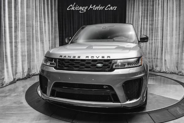 Used 2020 Land Rover Range Rover Sport SVR SUV LOW Miles! Meridian Signature Sound! Driver Assist Pack! LOADED! for sale Sold at Chicago Motor Cars in West Chicago IL 60185 2