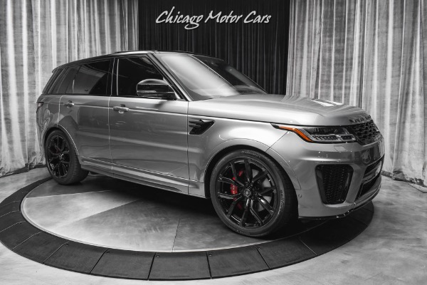 Used 2020 Land Rover Range Rover Sport SVR SUV LOW Miles! Meridian Signature Sound! Driver Assist Pack! LOADED! for sale Sold at Chicago Motor Cars in West Chicago IL 60185 6