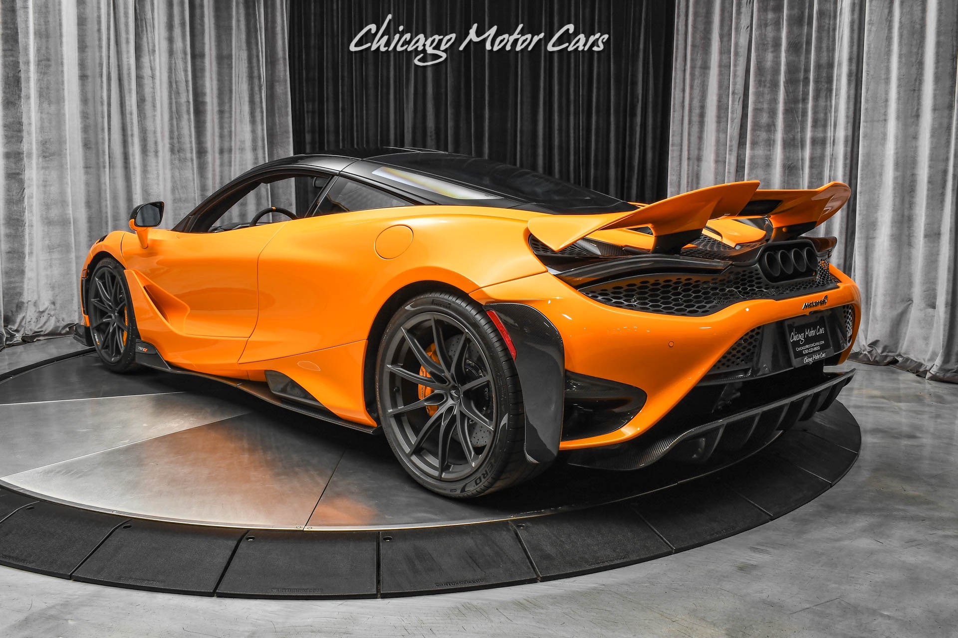 Used-2021-McLaren-765LT-Coupe-ONLY-169-Miles-MSO-Defined-Papaya-Spark-Tons-of-Carbon-LOADED