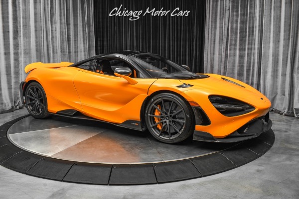 Used-2021-McLaren-765LT-Coupe-ONLY-169-Miles-MSO-Defined-Papaya-Spark-Tons-of-Carbon-LOADED