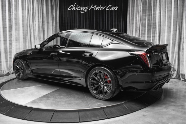 Used 2022 Cadillac CT5-V Blackwing Sedan ONLY 300 Miles Carbon Ceramics! Perf. Data Recorder! LOADED for sale Sold at Chicago Motor Cars in West Chicago IL 60185 3