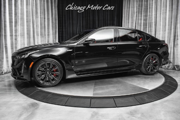 Used 2022 Cadillac CT5-V Blackwing Sedan ONLY 300 Miles Carbon Ceramics! Perf. Data Recorder! LOADED for sale Sold at Chicago Motor Cars in West Chicago IL 60185 1