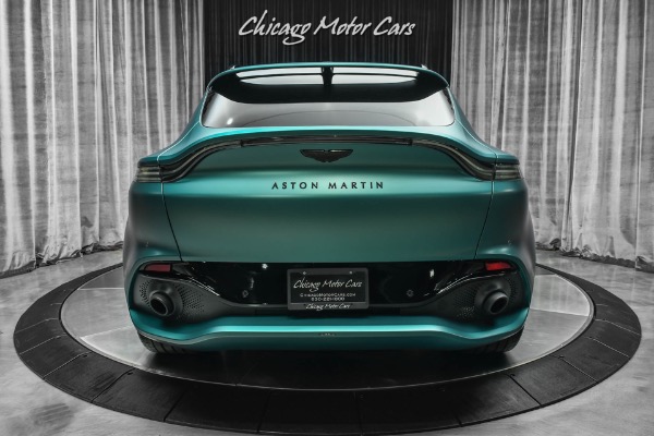 Used 2022 Aston Martin DBX SUV ONLY 306 Miles! Satin Racing Green! TONS of Carbon! HOT Spec! HUGE MSRP for sale Sold at Chicago Motor Cars in West Chicago IL 60185 4