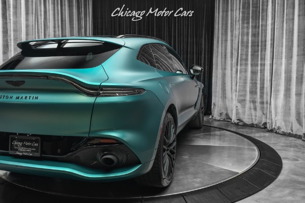 Used-2022-Aston-Martin-DBX-SUV-ONLY-306-Miles-Satin-Racing-Green-TONS-of-Carbon-HOT-Spec-HUGE-MSRP