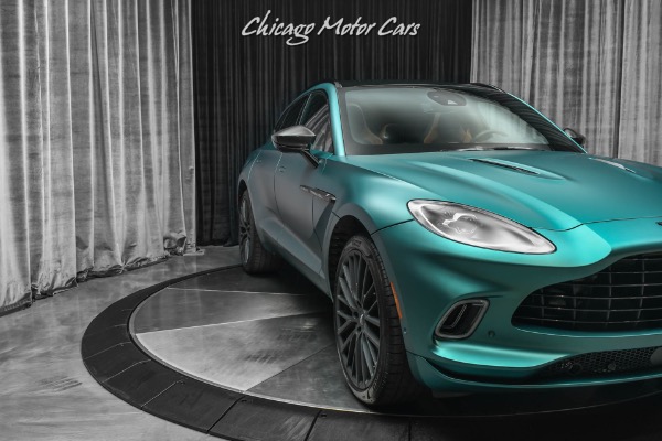 Used-2022-Aston-Martin-DBX-SUV-ONLY-306-Miles-Satin-Racing-Green-TONS-of-Carbon-HOT-Spec-HUGE-MSRP