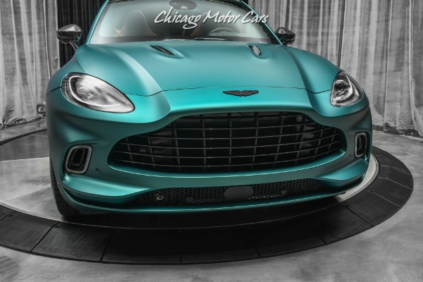 Used-2022-Aston-Martin-DBX-SUV-ONLY-304-Miles-Satin-Racing-Green-TONS-of-Carbon-HOT-Spec-HUGE-MSRP