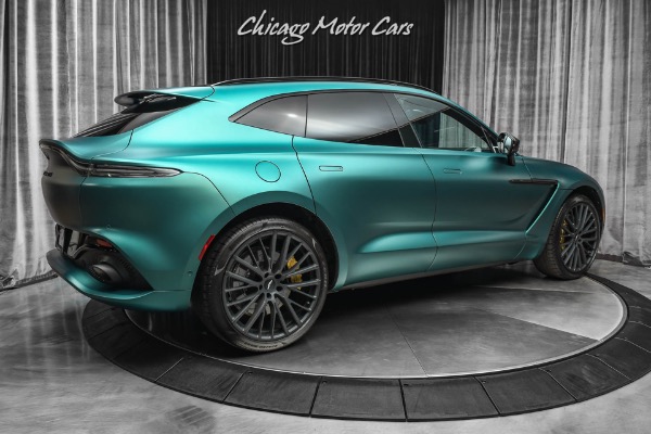 Used 2022 Aston Martin DBX SUV ONLY 306 Miles! Satin Racing Green! TONS of Carbon! HOT Spec! HUGE MSRP for sale Sold at Chicago Motor Cars in West Chicago IL 60185 5