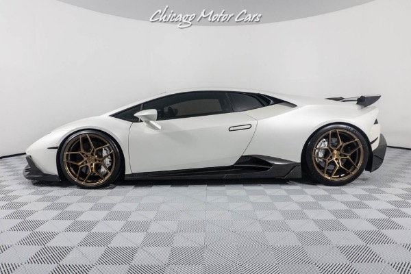 Used 2015 Lamborghini Huracan LP 610-4 Coupe Mansory Carbon Kit! LOW Miles! NEARLY $100K Invested! for sale Sold at Chicago Motor Cars in West Chicago IL 60185 2