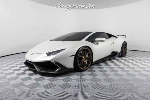 Used 2015 Lamborghini Huracan LP 610-4 Coupe Mansory Carbon Kit! LOW Miles! NEARLY $100K Invested! for sale Sold at Chicago Motor Cars in West Chicago IL 60185 4